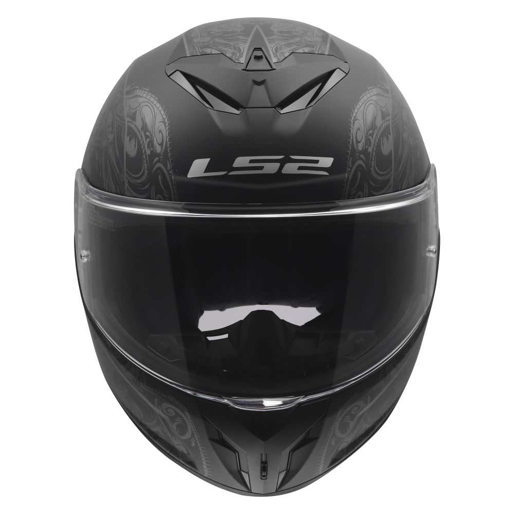 LS2 Rapid III Crypt Matte Black Full Face Street Motorcycle Helmet - Pick Size - Image 5