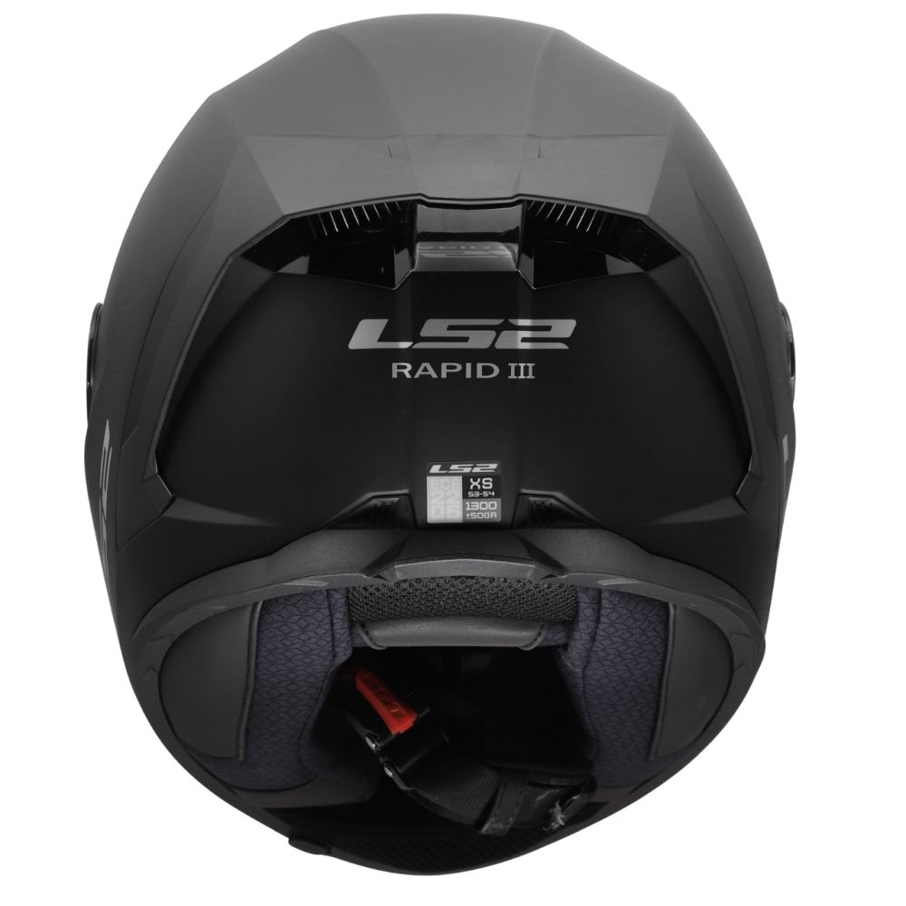 LS2 Rapid III Solid Full Face Street Motorcycle Helmet - Pick Size & Color - Image 12