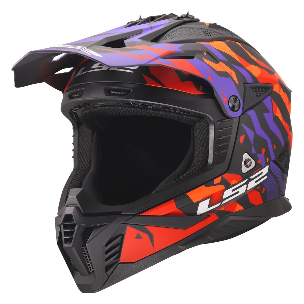 LS2 Gate II Electra Full Face MX Offroad Helmet - Pick Size & Color - Image 15