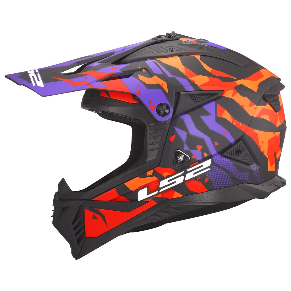 LS2 Gate II Electra Full Face MX Offroad Helmet - Pick Size & Color - Image 16