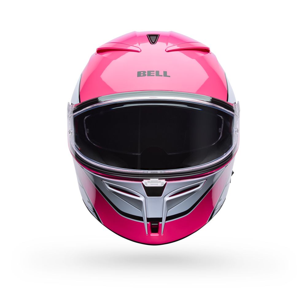 Bell Lithium Mips Transition Full Face Street Motorcycle Helmet Purple/White - Image 4