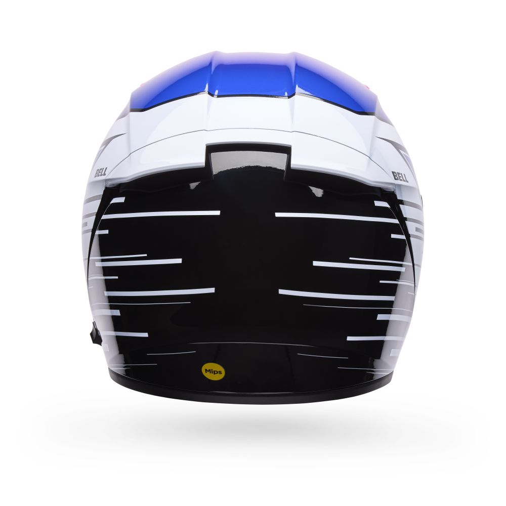 Bell Lithium Mips Transition Full Face Street Motorcycle Helmet Purple/White - Image 6