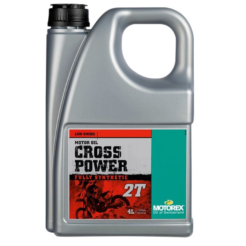 Motorex Cross Power Synthetic 2-stroke Engine Oil 4 Liter