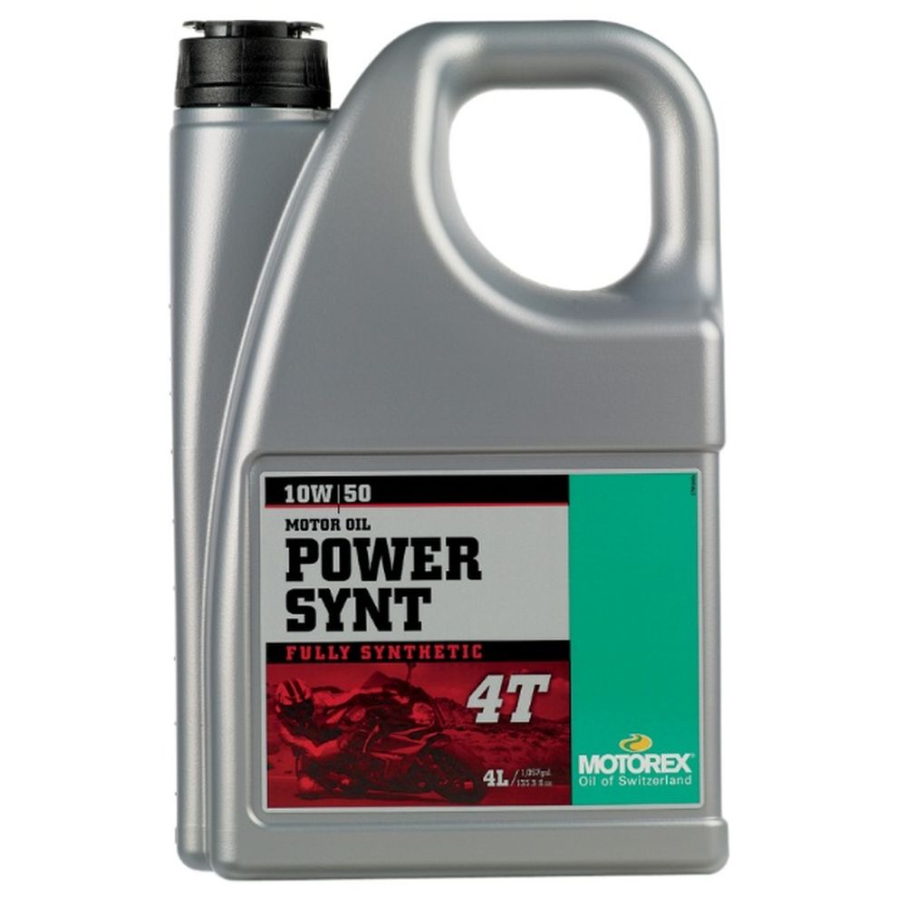 Motorex Power Synt Synthetic 4T 10W-50 Engine Oil 4 Liter