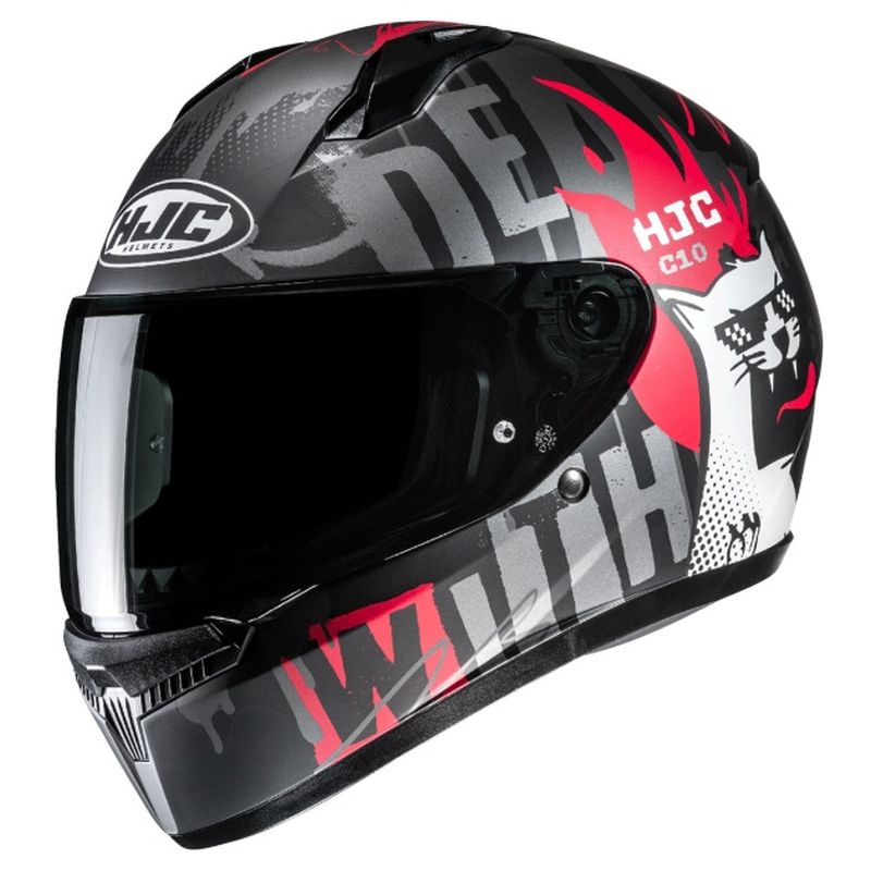 HJC C10 Fop Full Face Street Motorcycle Helmet - Pick Size/Color - Image 5
