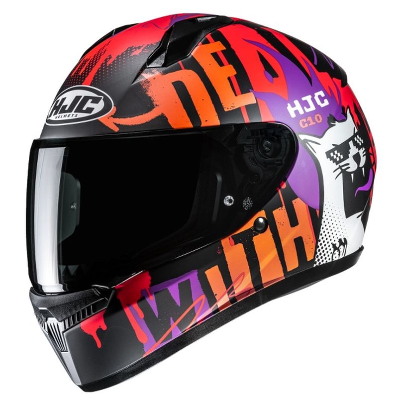 HJC C10 Fop Full Face Street Motorcycle Helmet - Pick Size/Color - Image 4