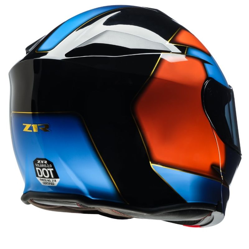 Z1R Solaris 2.0 Velocity Modular Street Motorcycle Helmet - Pick Size & Color - Image 4