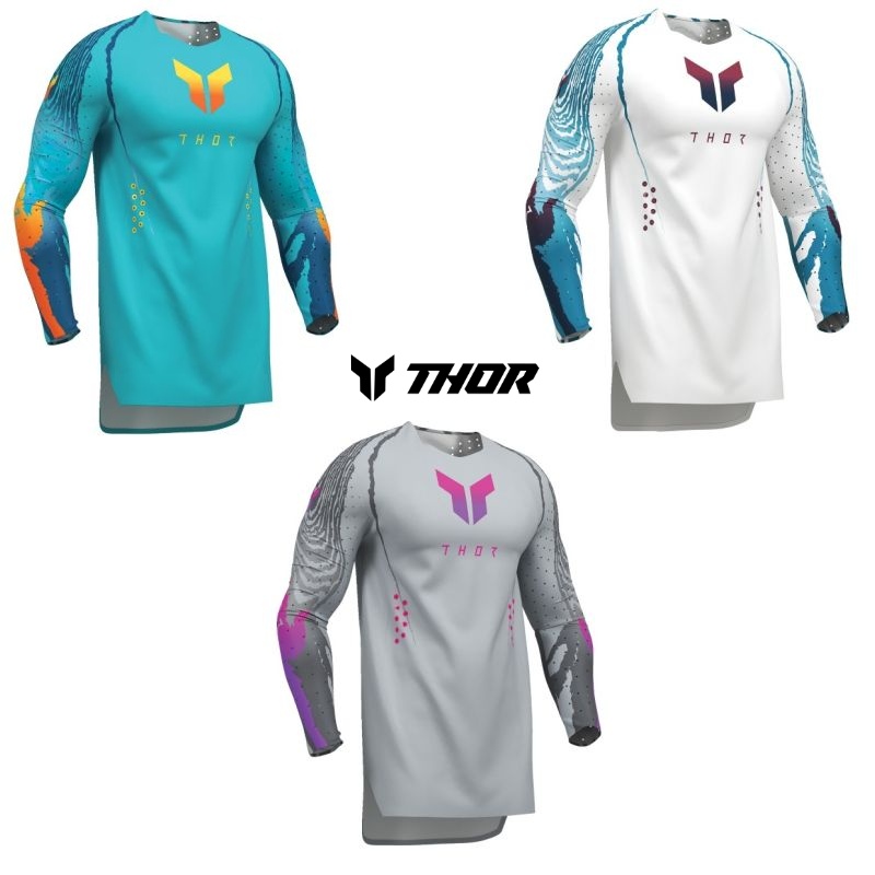 Thor Sportmode Vanish Men Motocross Offroad Jersey - Pick Size & Color