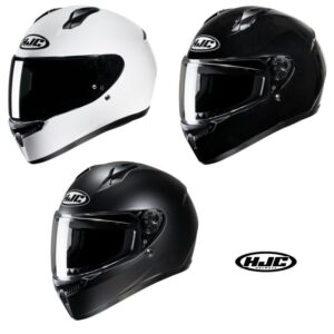 HJC C10 Solid Full Face Street Motorcycle Helmet - Pick Size/Color