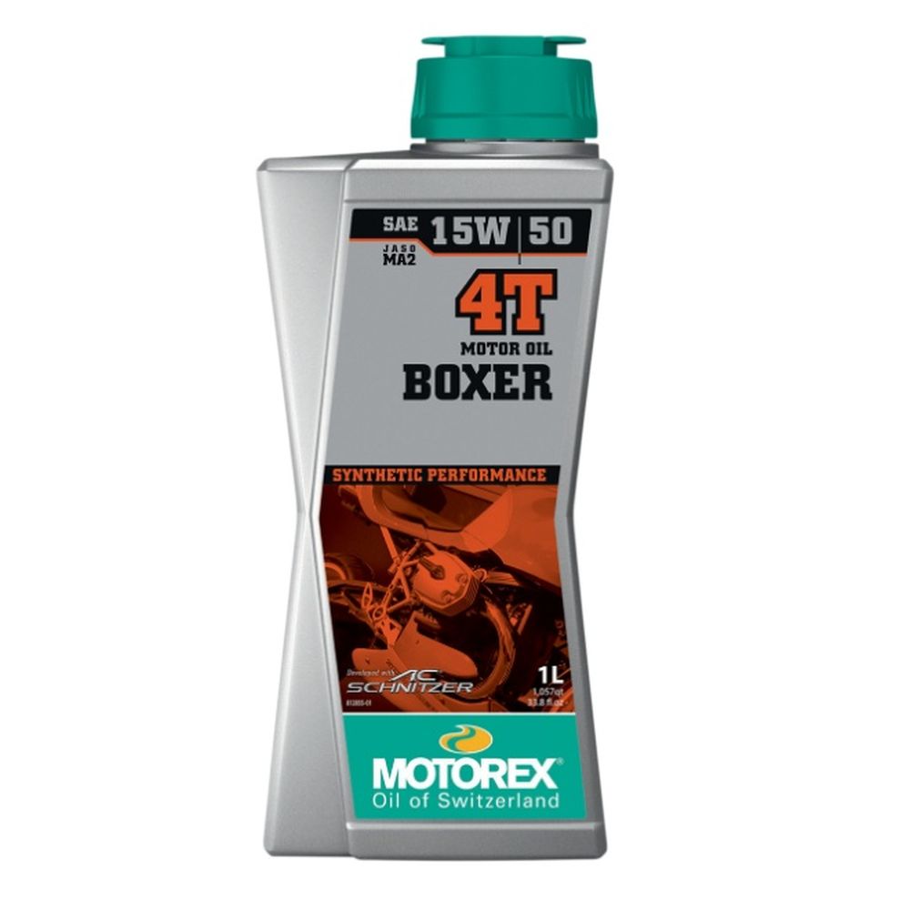 Motorex Boxer Synthetic 4T 15W-50 Engine Oil 1 Liter