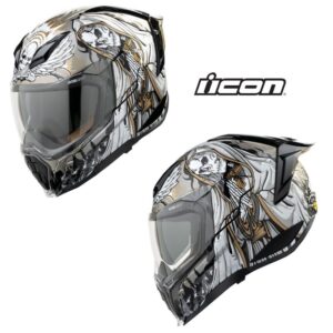Icon Ultraflite Nuestra Señora DOT Full Face Motorcycle Helmet - Pick Size/Color