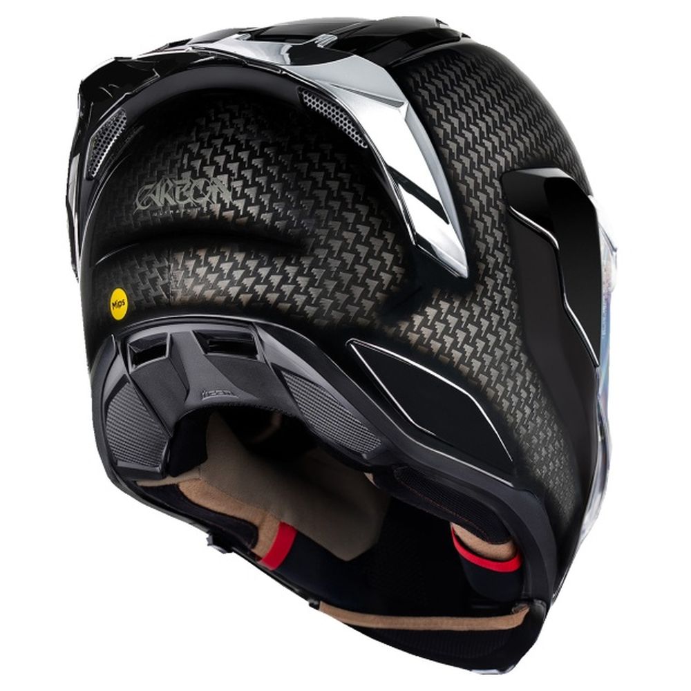 Icon Ultraflite Carbon Mips DOT Full Face Motorcycle Helmet - Pick Size/Color - Image 7