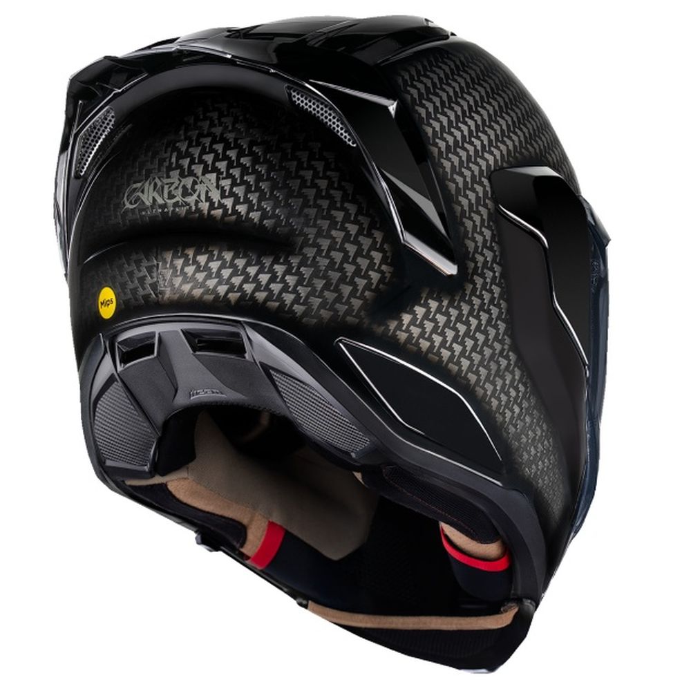 Icon Ultraflite Carbon Mips DOT Full Face Motorcycle Helmet - Pick Size/Color - Image 3