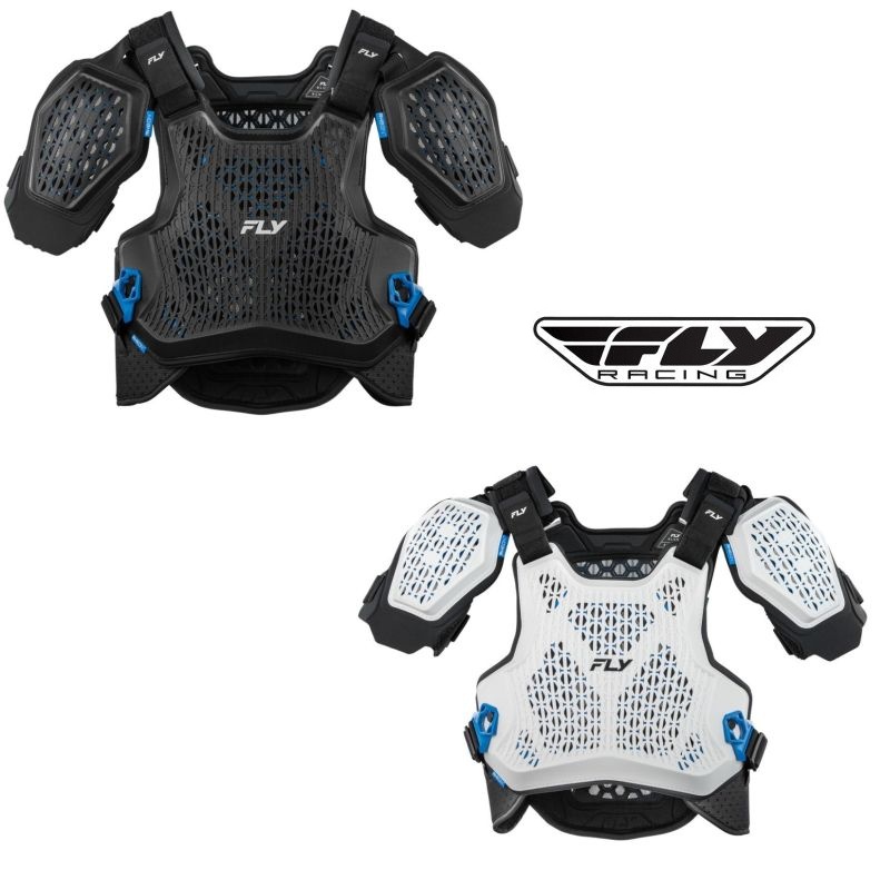 Fly Racing Blueprint Rch-2 Men Chest Protector Black - Pick Size & Color
